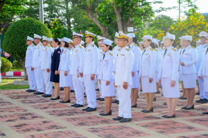 มรภ.เทพสตรี ร่วมพิธีถวายพวงมาลาราชสักการะ พระบาทสมเด็จพระจุลจอมเกล้าเจ้าอยู่หัว เนื่องในวันปิยมหาราช