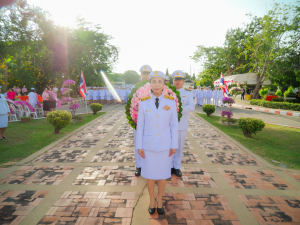 มรภ.เทพสตรี ร่วมพิธีถวายพวงมาลาราชสักการะ พระบาทสมเด็จพระจุลจอมเกล้าเจ้าอยู่หัว เนื่องในวันปิยมหาราช