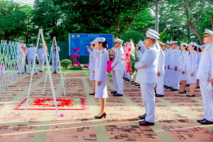 มรภ.เทพสตรี ร่วมพิธีถวายพวงมาลาราชสักการะ พระบาทสมเด็จพระจุลจอมเกล้าเจ้าอยู่หัว เนื่องในวันปิยมหาราช