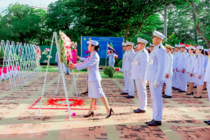 มรภ.เทพสตรี ร่วมพิธีถวายพวงมาลาราชสักการะ พระบาทสมเด็จพระจุลจอมเกล้าเจ้าอยู่หัว เนื่องในวันปิยมหาราช