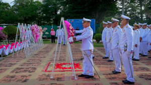 มรภ.เทพสตรี ร่วมพิธีถวายพวงมาลาราชสักการะ พระบาทสมเด็จพระจุลจอมเกล้าเจ้าอยู่หัว เนื่องในวันปิยมหาราช
