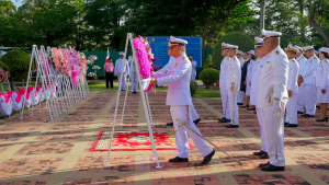 มรภ.เทพสตรี ร่วมพิธีถวายพวงมาลาราชสักการะ พระบาทสมเด็จพระจุลจอมเกล้าเจ้าอยู่หัว เนื่องในวันปิยมหาราช