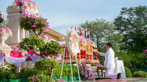 มรภ.เทพสตรี ร่วมพิธีถวายพวงมาลาราชสักการะ พระบาทสมเด็จพระจุลจอมเกล้าเจ้าอยู่หัว เนื่องในวันปิยมหาราช