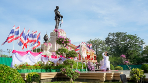 มรภ.เทพสตรี ร่วมพิธีถวายพวงมาลาราชสักการะ พระบาทสมเด็จพระจุลจอมเกล้าเจ้าอยู่หัว เนื่องในวันปิยมหาราช