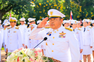 มรภ.เทพสตรี ร่วมพิธีถวายพวงมาลาราชสักการะ พระบาทสมเด็จพระจุลจอมเกล้าเจ้าอยู่หัว เนื่องในวันปิยมหาราช
