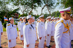 มรภ.เทพสตรี ร่วมพิธีถวายพวงมาลาราชสักการะ พระบาทสมเด็จพระจุลจอมเกล้าเจ้าอยู่หัว เนื่องในวันปิยมหาราช