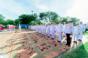 มรภ.เทพสตรี ร่วมพิธีถวายพวงมาลาราชสักการะ พระบาทสมเด็จพระจุลจอมเกล้าเจ้าอยู่หัว เนื่องในวันปิยมหาราช