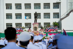 มรภ.เทพสตรี ร่วมพิธีถวายพวงมาลาราชสักการะ พระบาทสมเด็จพระจุลจอมเกล้าเจ้าอยู่หัว เนื่องในวันปิยมหาราช