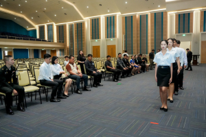 มรภ.เทพสตรี จัดฝึกซ้อมพิธีพระราชทานปริญญาบัตร ประจำปี พ.ศ. 2568