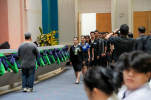 มรภ.เทพสตรี จัดฝึกซ้อมพิธีพระราชทานปริญญาบัตร ประจำปี พ.ศ. 2568