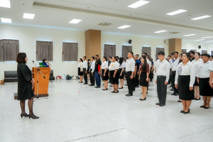 มรภ.เทพสตรี จัดฝึกซ้อมพิธีพระราชทานปริญญาบัตร ประจำปี พ.ศ. 2568