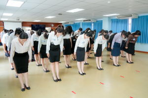 มรภ.เทพสตรี จัดฝึกซ้อมพิธีพระราชทานปริญญาบัตร ประจำปี พ.ศ. 2568