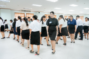 มรภ.เทพสตรี จัดฝึกซ้อมพิธีพระราชทานปริญญาบัตร ประจำปี พ.ศ. 2568