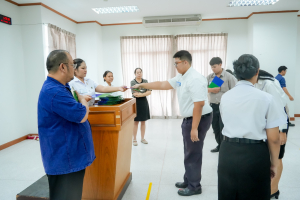 มรภ.เทพสตรี จัดฝึกซ้อมพิธีพระราชทานปริญญาบัตร ประจำปี พ.ศ. 2568