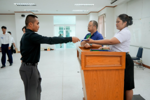 มรภ.เทพสตรี จัดฝึกซ้อมพิธีพระราชทานปริญญาบัตร ประจำปี พ.ศ. 2568