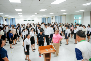 มรภ.เทพสตรี จัดฝึกซ้อมพิธีพระราชทานปริญญาบัตร ประจำปี พ.ศ. 2568