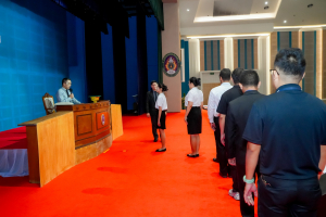 มรภ.เทพสตรี จัดฝึกซ้อมพิธีพระราชทานปริญญาบัตร ประจำปี พ.ศ. 2568