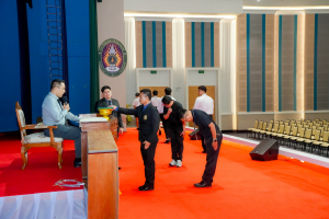 มรภ.เทพสตรี จัดฝึกซ้อมพิธีพระราชทานปริญญาบัตร ประจำปี พ.ศ. 2568