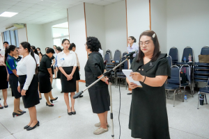 มรภ.เทพสตรี จัดฝึกซ้อมพิธีพระราชทานปริญญาบัตร ประจำปี พ.ศ. 2568