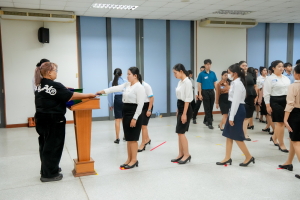 มรภ.เทพสตรี จัดฝึกซ้อมพิธีพระราชทานปริญญาบัตร ประจำปี พ.ศ. 2568