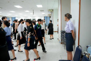 มรภ.เทพสตรี จัดฝึกซ้อมพิธีพระราชทานปริญญาบัตร ประจำปี พ.ศ. 2568