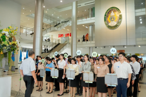 มรภ.เทพสตรี จัดฝึกซ้อมพิธีพระราชทานปริญญาบัตร ประจำปี พ.ศ. 2568