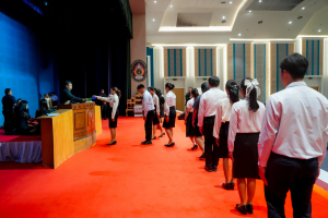 มรภ.เทพสตรี จัดฝึกซ้อมพิธีพระราชทานปริญญาบัตร ประจำปี พ.ศ. 2568