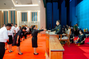 มรภ.เทพสตรี จัดฝึกซ้อมพิธีพระราชทานปริญญาบัตร ประจำปี พ.ศ. 2568