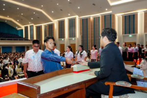 มรภ.เทพสตรี จัดฝึกซ้อมพิธีพระราชทานปริญญาบัตร ประจำปี พ.ศ. 2568