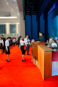 มรภ.เทพสตรี จัดฝึกซ้อมพิธีพระราชทานปริญญาบัตร ประจำปี พ.ศ. 2568