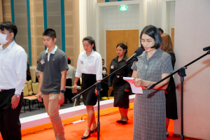 มรภ.เทพสตรี จัดฝึกซ้อมพิธีพระราชทานปริญญาบัตร ประจำปี พ.ศ. 2568