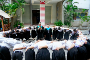 มรภ.เทพสตรี จัดฝึกซ้อมพิธีพระราชทานปริญญาบัตร ประจำปี พ.ศ. 2568