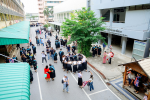 มรภ.เทพสตรี จัดฝึกซ้อมพิธีพระราชทานปริญญาบัตร ประจำปี พ.ศ. 2568