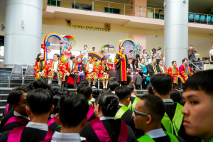 มรภ.เทพสตรี จัดฝึกซ้อมพิธีพระราชทานปริญญาบัตร ประจำปี พ.ศ. 2568