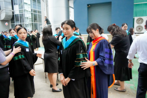 มรภ.เทพสตรี จัดฝึกซ้อมพิธีพระราชทานปริญญาบัตร ประจำปี พ.ศ. 2568