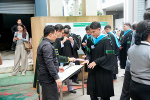 มรภ.เทพสตรี จัดฝึกซ้อมพิธีพระราชทานปริญญาบัตร ประจำปี พ.ศ. 2568