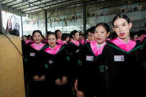 มรภ.เทพสตรี จัดฝึกซ้อมพิธีพระราชทานปริญญาบัตร ประจำปี พ.ศ. 2568