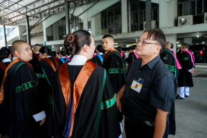 มรภ.เทพสตรี จัดฝึกซ้อมพิธีพระราชทานปริญญาบัตร ประจำปี พ.ศ. 2568