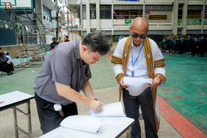 มรภ.เทพสตรี จัดฝึกซ้อมพิธีพระราชทานปริญญาบัตร ประจำปี พ.ศ. 2568