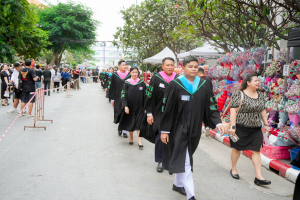 มรภ.เทพสตรี จัดฝึกซ้อมพิธีพระราชทานปริญญาบัตร ประจำปี พ.ศ. 2568