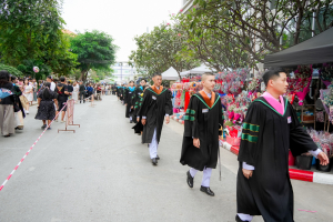 มรภ.เทพสตรี จัดฝึกซ้อมพิธีพระราชทานปริญญาบัตร ประจำปี พ.ศ. 2568