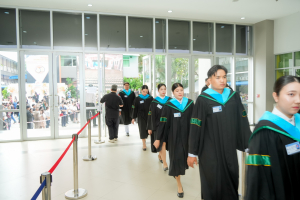 มรภ.เทพสตรี จัดฝึกซ้อมพิธีพระราชทานปริญญาบัตร ประจำปี พ.ศ. 2568