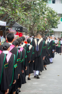 มรภ.เทพสตรี จัดฝึกซ้อมพิธีพระราชทานปริญญาบัตร ประจำปี พ.ศ. 2568