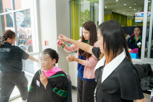 มรภ.เทพสตรี จัดฝึกซ้อมพิธีพระราชทานปริญญาบัตร ประจำปี พ.ศ. 2568