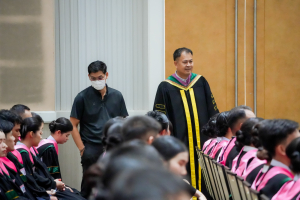 มรภ.เทพสตรี จัดฝึกซ้อมพิธีพระราชทานปริญญาบัตร ประจำปี พ.ศ. 2568