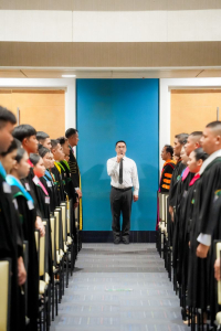 มรภ.เทพสตรี จัดฝึกซ้อมพิธีพระราชทานปริญญาบัตร ประจำปี พ.ศ. 2568