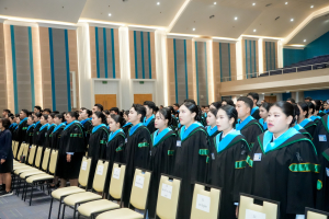 มรภ.เทพสตรี จัดฝึกซ้อมพิธีพระราชทานปริญญาบัตร ประจำปี พ.ศ. 2568