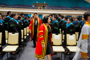 มรภ.เทพสตรี จัดฝึกซ้อมพิธีพระราชทานปริญญาบัตร ประจำปี พ.ศ. 2568