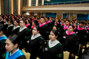 มรภ.เทพสตรี จัดฝึกซ้อมพิธีพระราชทานปริญญาบัตร ประจำปี พ.ศ. 2568