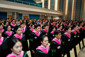 มรภ.เทพสตรี จัดฝึกซ้อมพิธีพระราชทานปริญญาบัตร ประจำปี พ.ศ. 2568